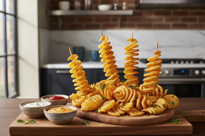 Frite Spirale : La Recette Ultime pour des Frites Croustillantes et Originales