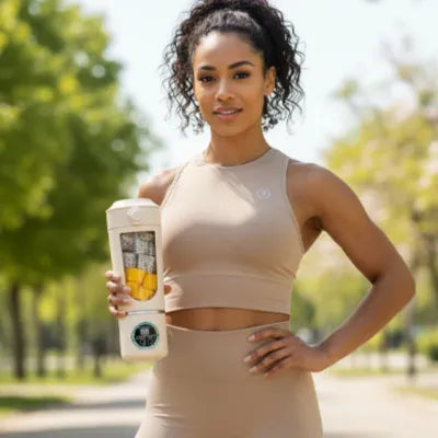 Blender smoothie pratique pour les sportives