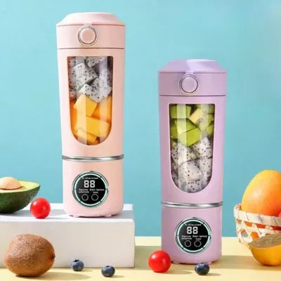 Blender smoothie Portable 700 ml | USB  Écran LCD