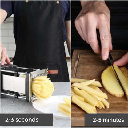 Coupe frite electrique préparation en 2 secondes