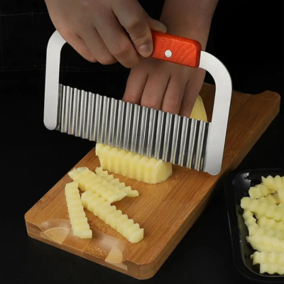 Coupe-frite en acier inoxydable