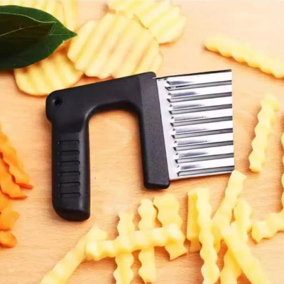 Coupe frite manuel avec des lames spécialement polies