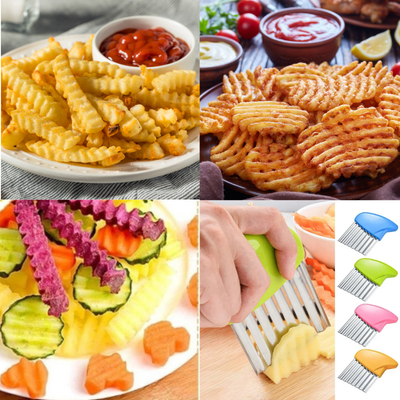 Coupe frite manuel polyvalent facile a utiliser