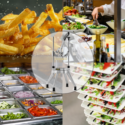 Coupe frites Polyvalent pour tous types de légumes et fruits