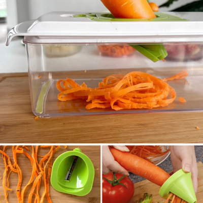 Coupe legume manuel spirale