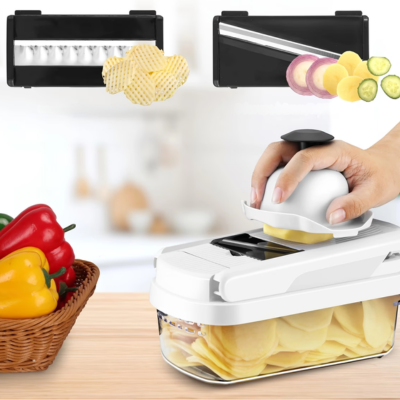 Coupe legume manuel tranches lisses ou ondulées