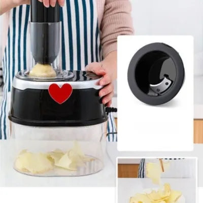 Coupe legumes electrique lame en acier inoxydable