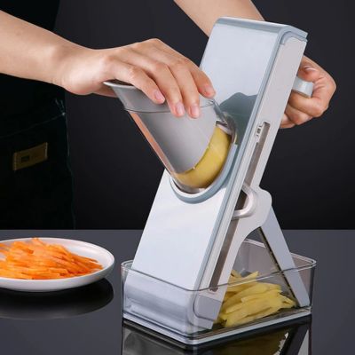 Coupe-legumes-mandoline-securtaire