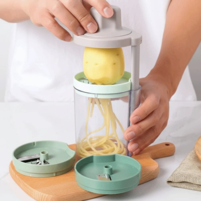 Coupe spirale legumes 3 en 1 pratique