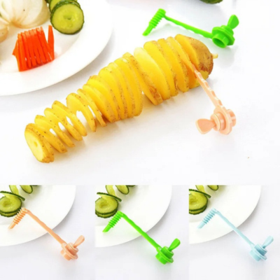 Coupe spirale legumes en plastique