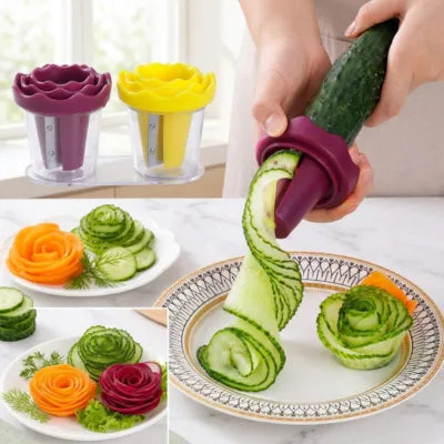 Coupe spirale légumes lames en acier inoxydable