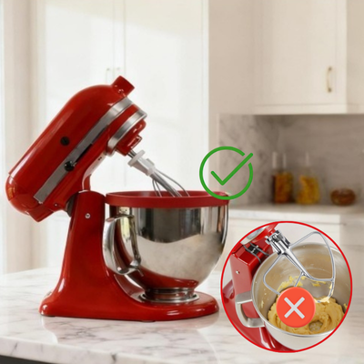 Pack 2 Lots  Doublures en silicone pour mixeur KitchenAid premiere