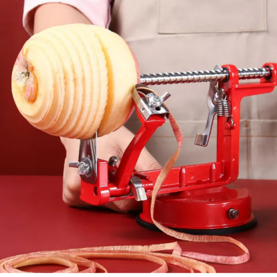 Eplucheur pomme 3 en 1 eplucher couper et évider