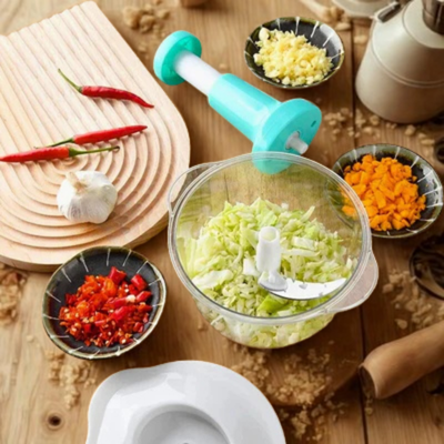 Hachoir manuel Polyvalent pour carottes ail oignon 