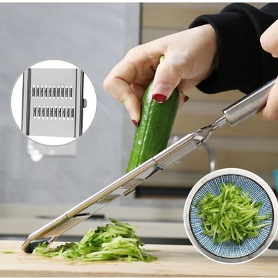 Mandoline-cuisine-en-inox-râpe-concombre