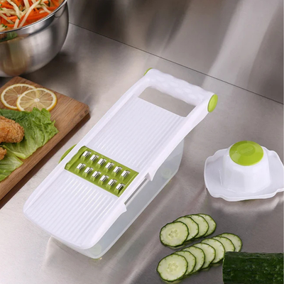 MANDOLINE JAPONAISE  | MULTIFONCTION 8 EN 1