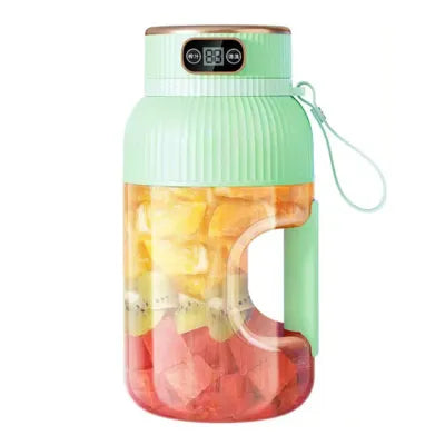 Mini blender smoothies rechargeable vert