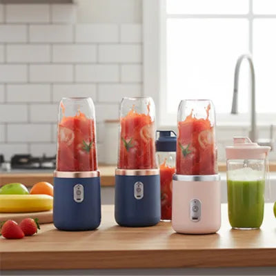Mixeur Portable Doté de 6 lames en acier inoxydable