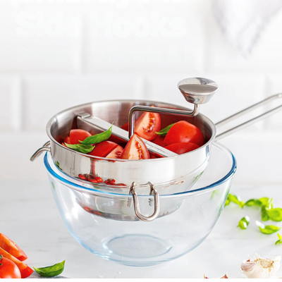 Moulin à légumes les crochets latéraux