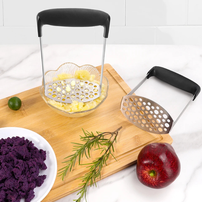 Presse-purée en acier inoxydable