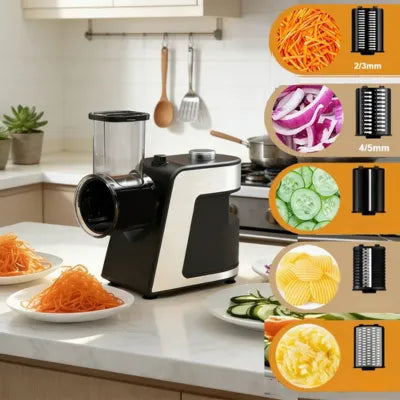 Râpe à légumes électrique5 en 1 