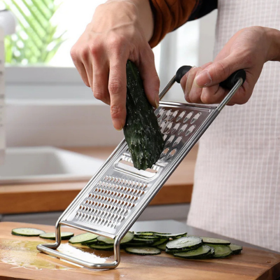 Râpe de cuisine en acier inoxydable