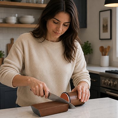 Aiguiseur couteau avec Finition soignée