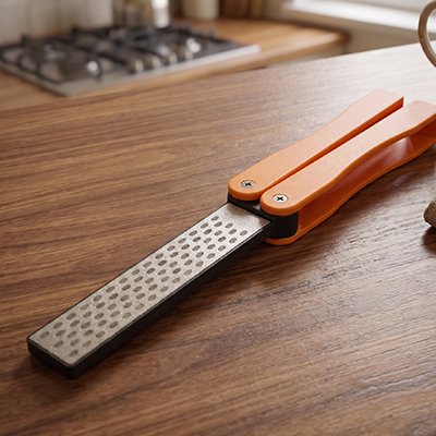 Aiguiseur couteau avec Manche ergonomique en bois