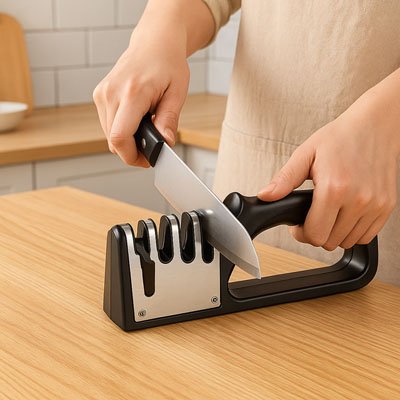 Aiguiseur couteau Compatible avec différents types de lames