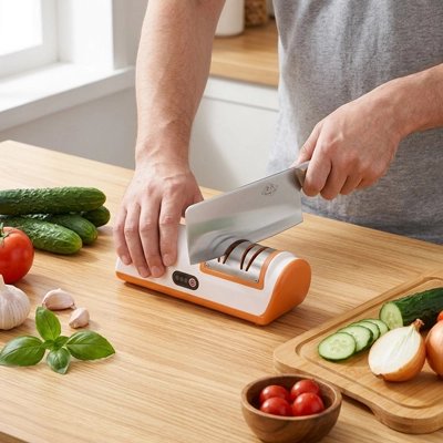 Aiguiseur couteau electrique  Design compact et stable
