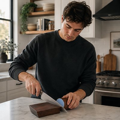 Aiguiseur couteau pratique et robuste