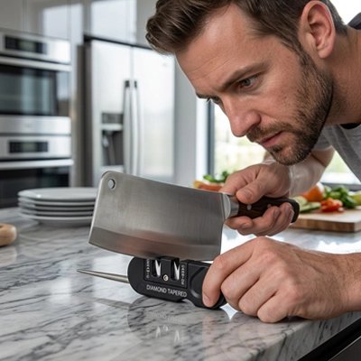 Aiguiseur couteau شرثؤ Prise en main ergonomique