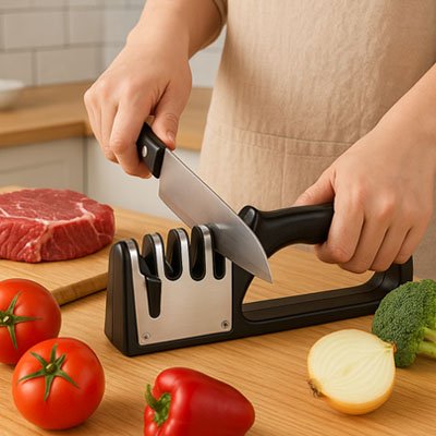 Aiguiseur couteau robuste