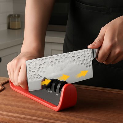 Aiguiseur de couteaux Compatible tous couteaux