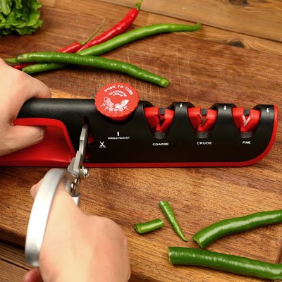 Aiguiseur de couteaux robuste 
