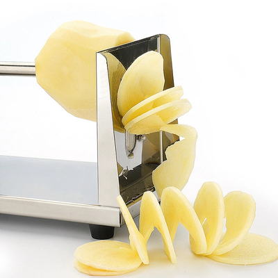 coupe frite en spirales