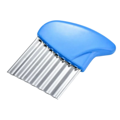 coupe frites manuel bleu