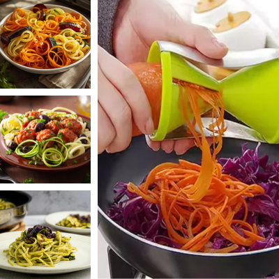 coupe legume en spirale sécuritaire et polyvalent