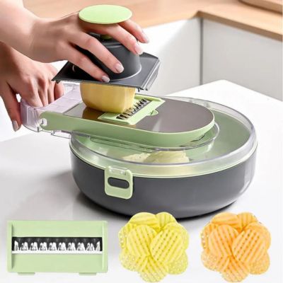 Coupe-legumes-mandoline multifonction-patates