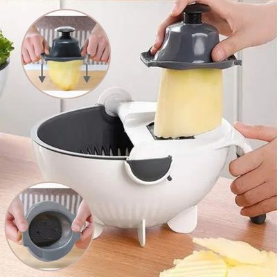 Coupe-legumes-passoire-avec-protège-doigts