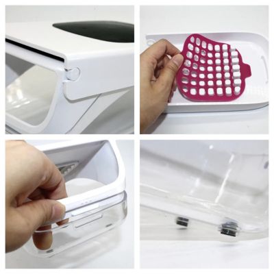 Démontage et nettoyage de coupe legume