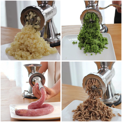 Hachoir-a-viande-manuel-4-types