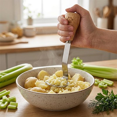 Presse purée manuel confortable 