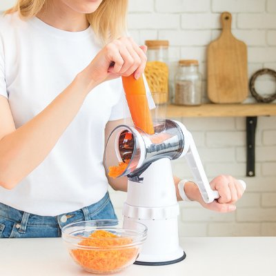 Râpe à légumes manuelle lames en inox